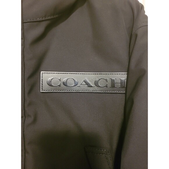 Coach 3 In 1 Men's Size X-Large Black Shearling Hooded Duck Down Parka CB587 New - Picture 5 of 10